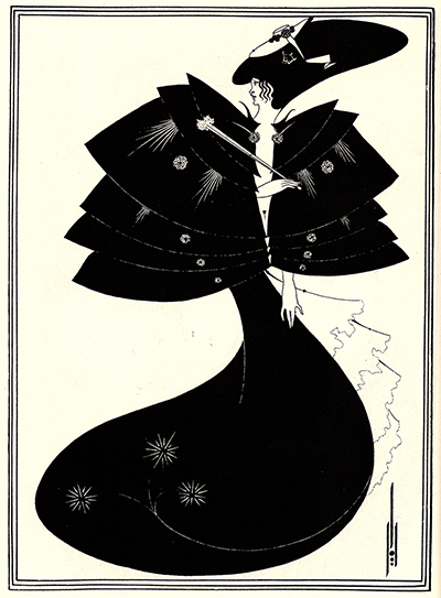 The Black Cape Aubrey Beardsley